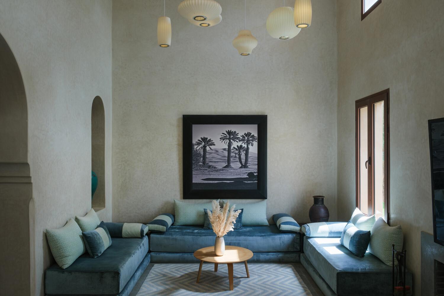 Adnaa - Modern Villa With 2 Pools, Sauna, Hammam, Tennis Court & Home Cinema Douar Caid Layadi Экстерьер фото