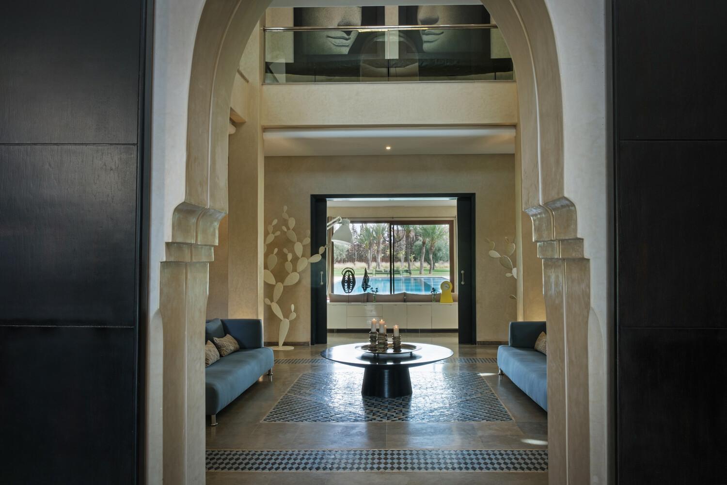 Adnaa - Modern Villa With 2 Pools, Sauna, Hammam, Tennis Court & Home Cinema Douar Caid Layadi Экстерьер фото