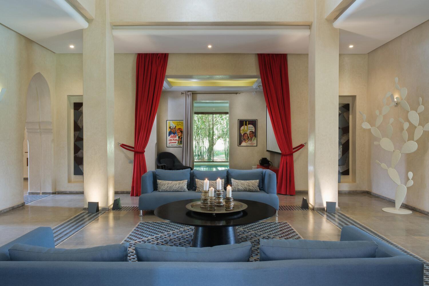 Adnaa - Modern Villa With 2 Pools, Sauna, Hammam, Tennis Court & Home Cinema Douar Caid Layadi Экстерьер фото