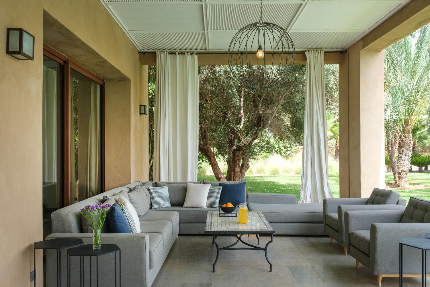 Adnaa - Modern Villa With 2 Pools, Sauna, Hammam, Tennis Court & Home Cinema Douar Caid Layadi Экстерьер фото